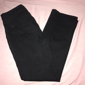 Chico’s Straight Leg Black Jeans - Size 00